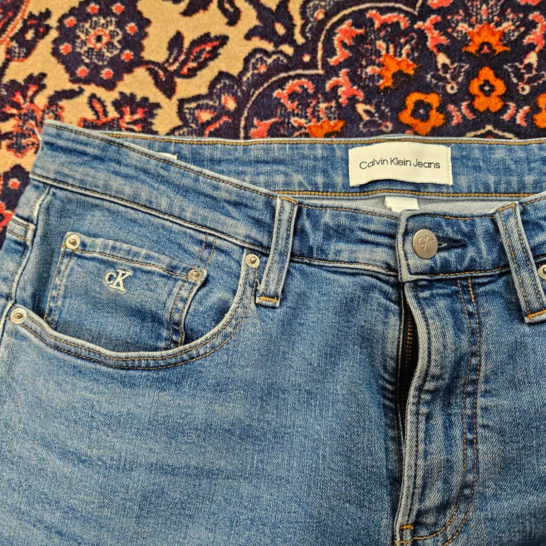 켈빈클라인 90's 스트레이트 핏 데님 33 상품이미지5