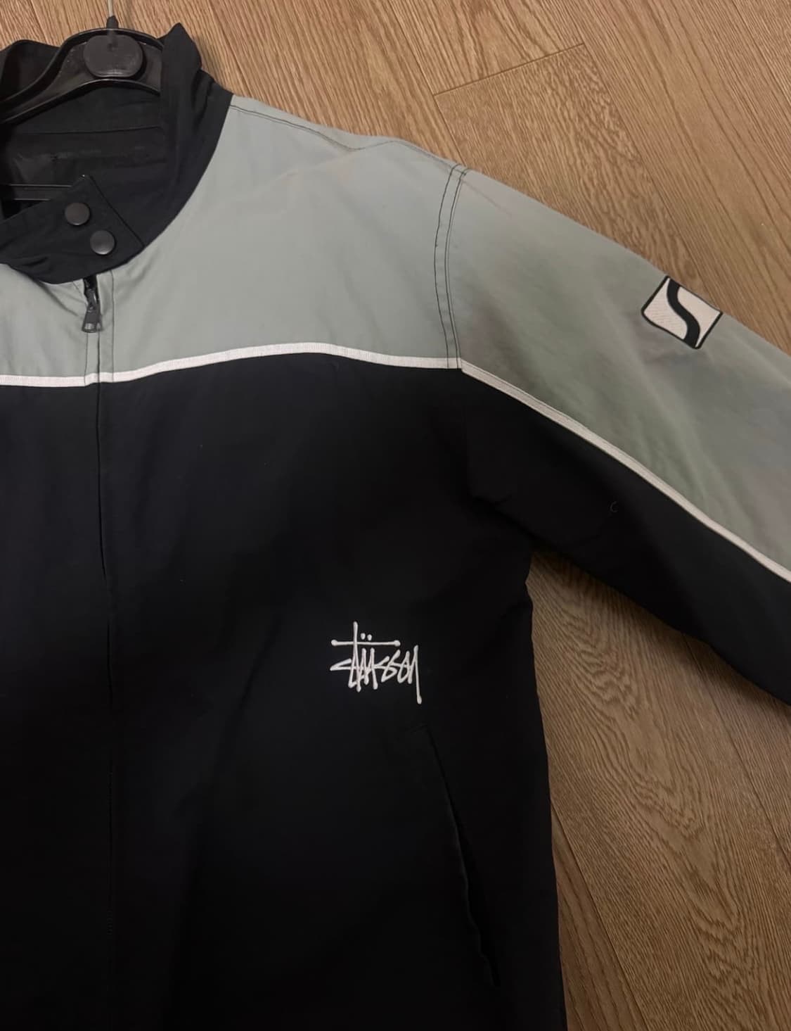 M) 스투시 카페레이서 해링턴 나일론 자켓 상품이미지6