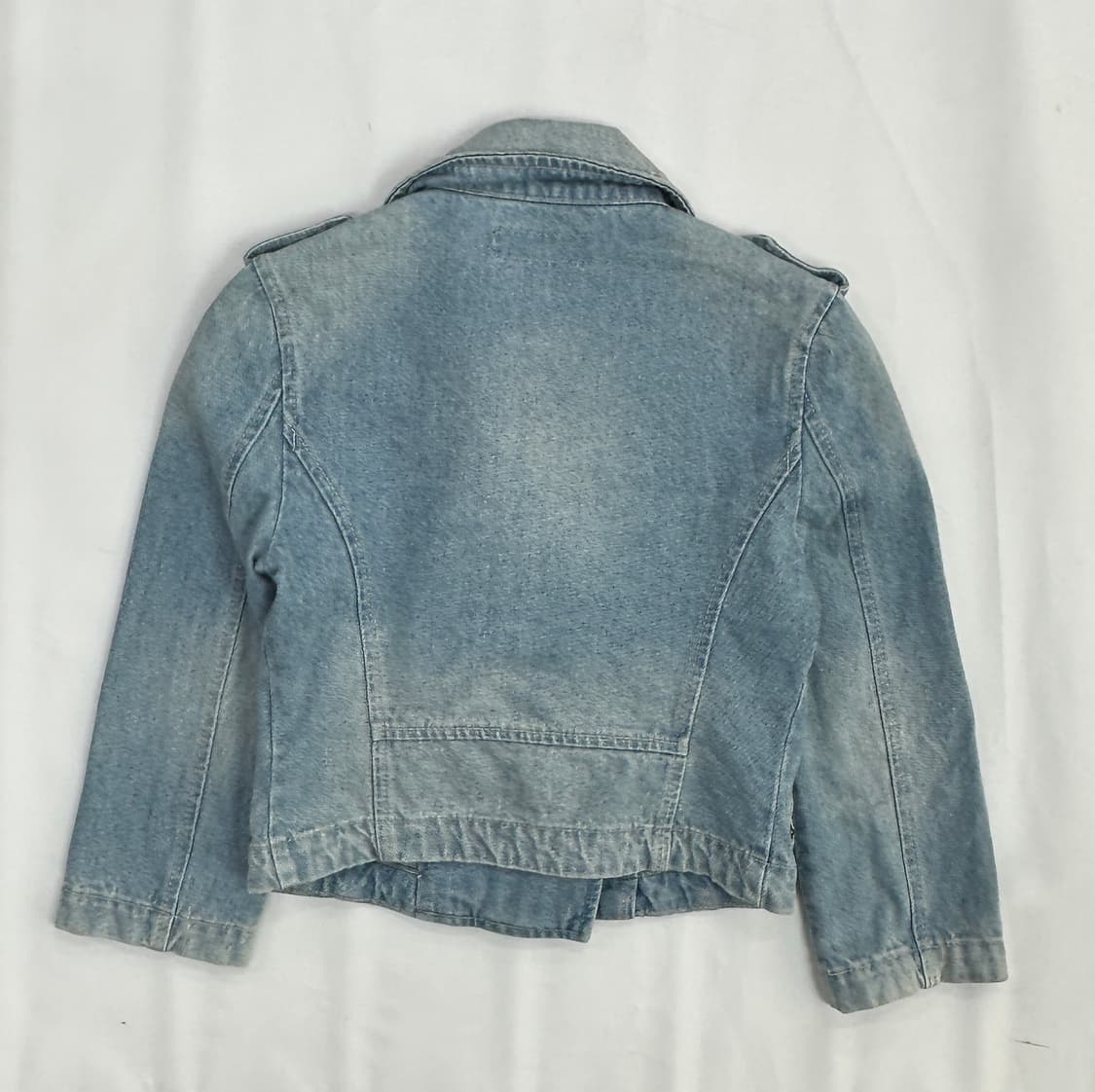 🎸rienda 보헤미안 라이더 데님 7부 자켓 🎸 펑크 나나깔 연청 상품이미지3