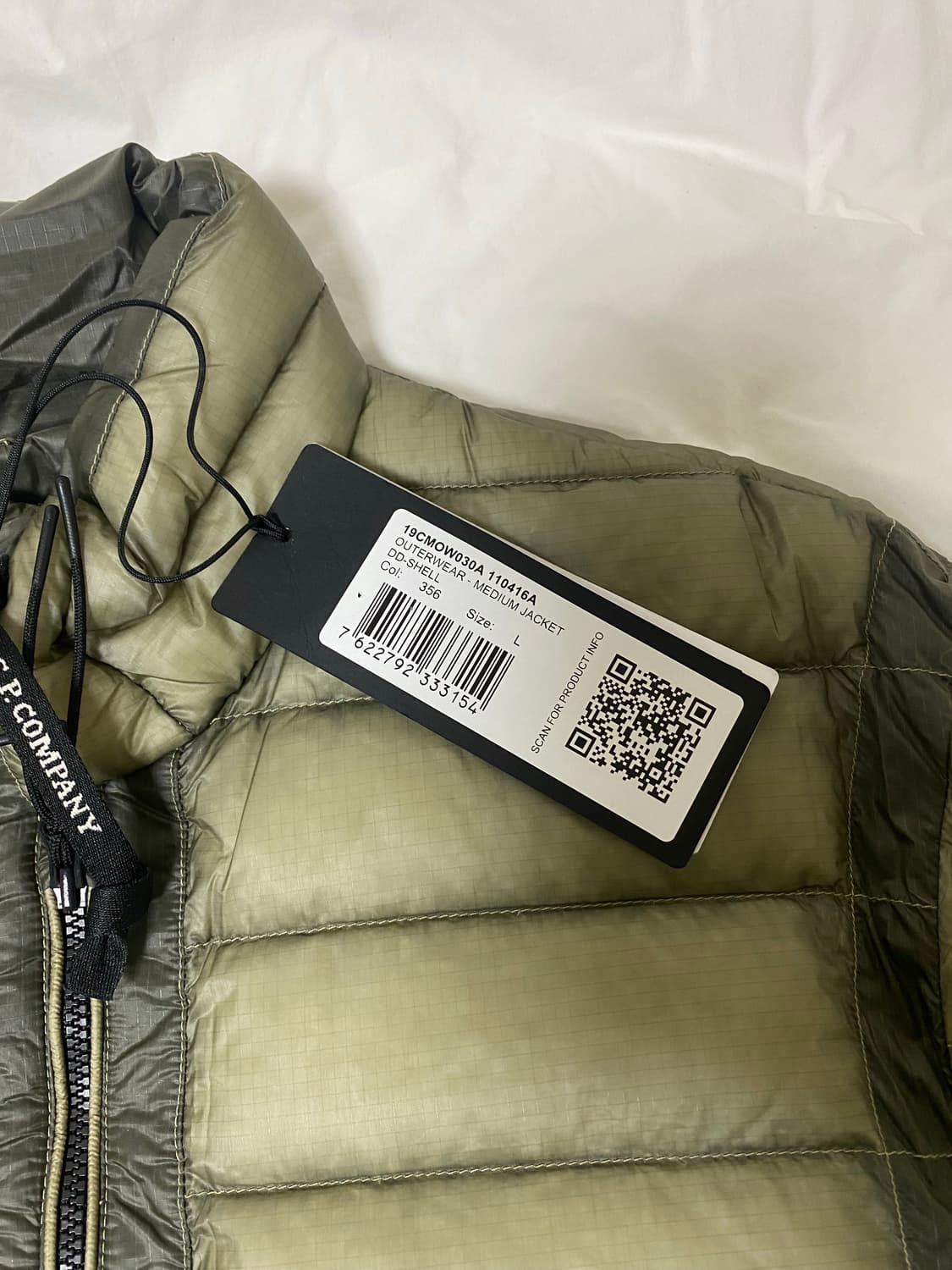 [L] 씨피컴퍼니 디디쉘 미디움 다운 자켓 펀지 그레이 상품이미지3