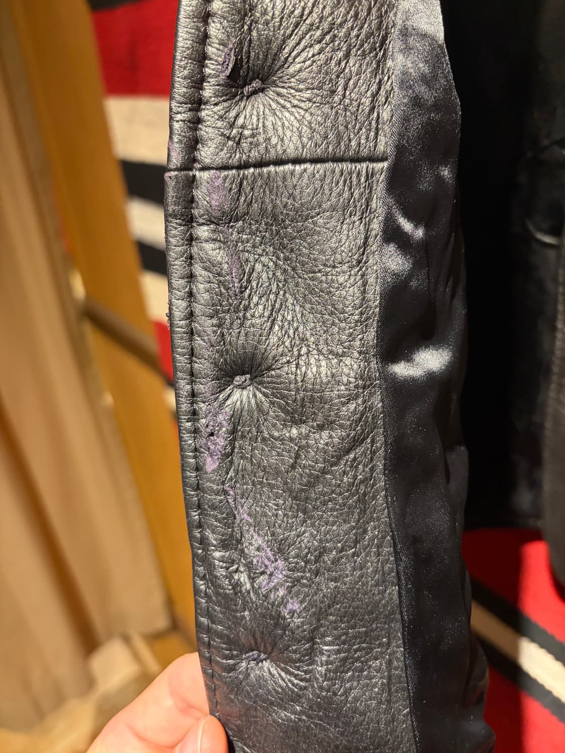 70s western deer skin vest / 웨스턴 사슴가죽 조끼 상품이미지5