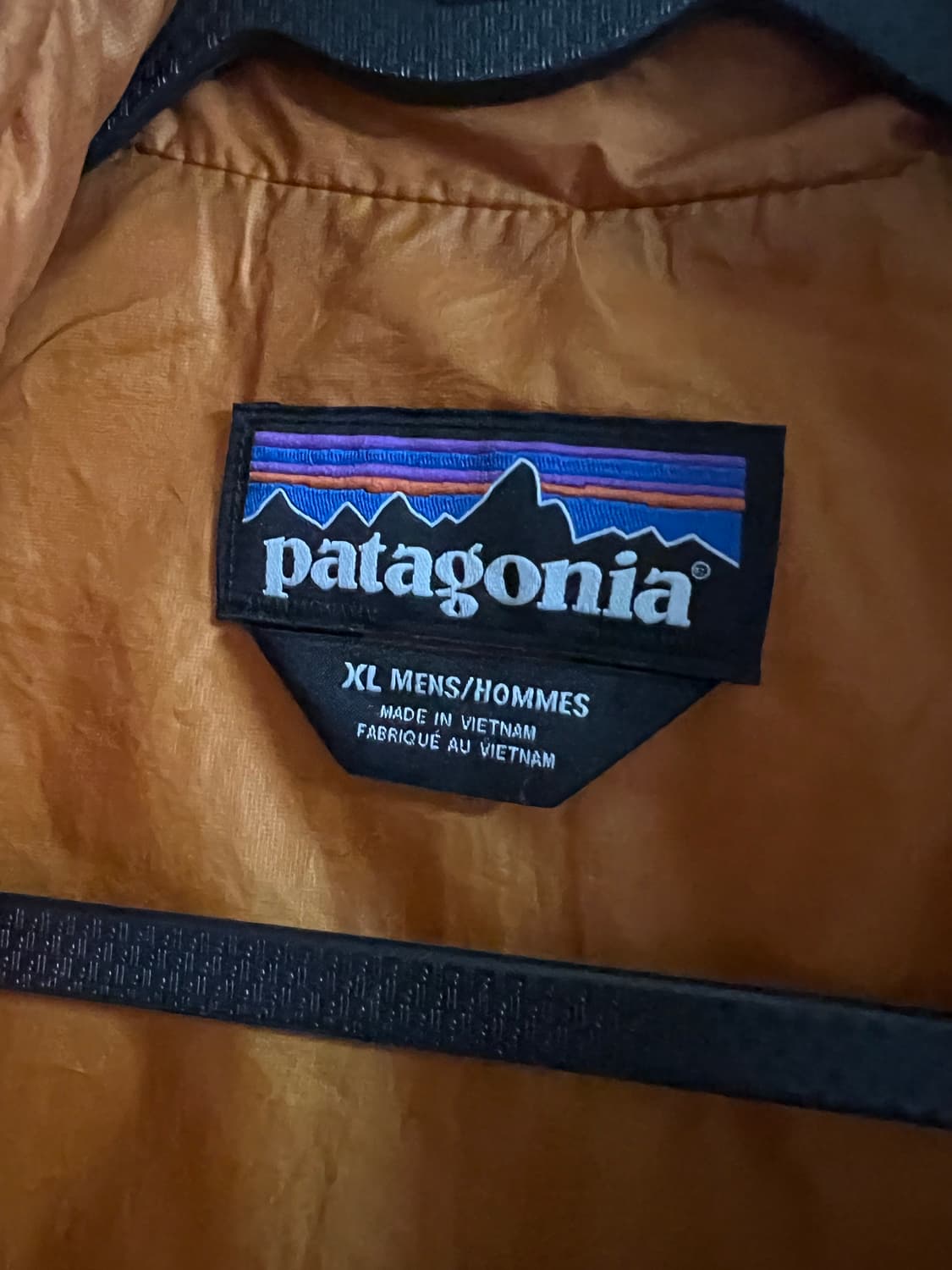 파타고니아 마이크로퍼프 패딩 주황 상품이미지3