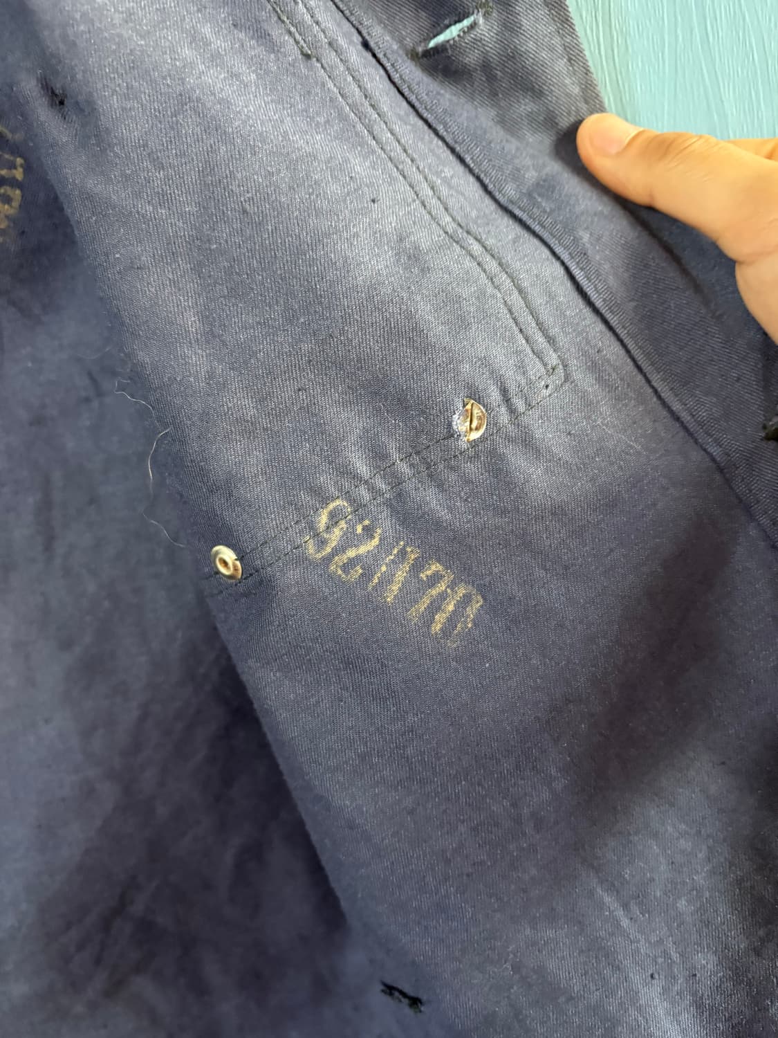 70‘s French Workwear Jacket.  상품이미지5