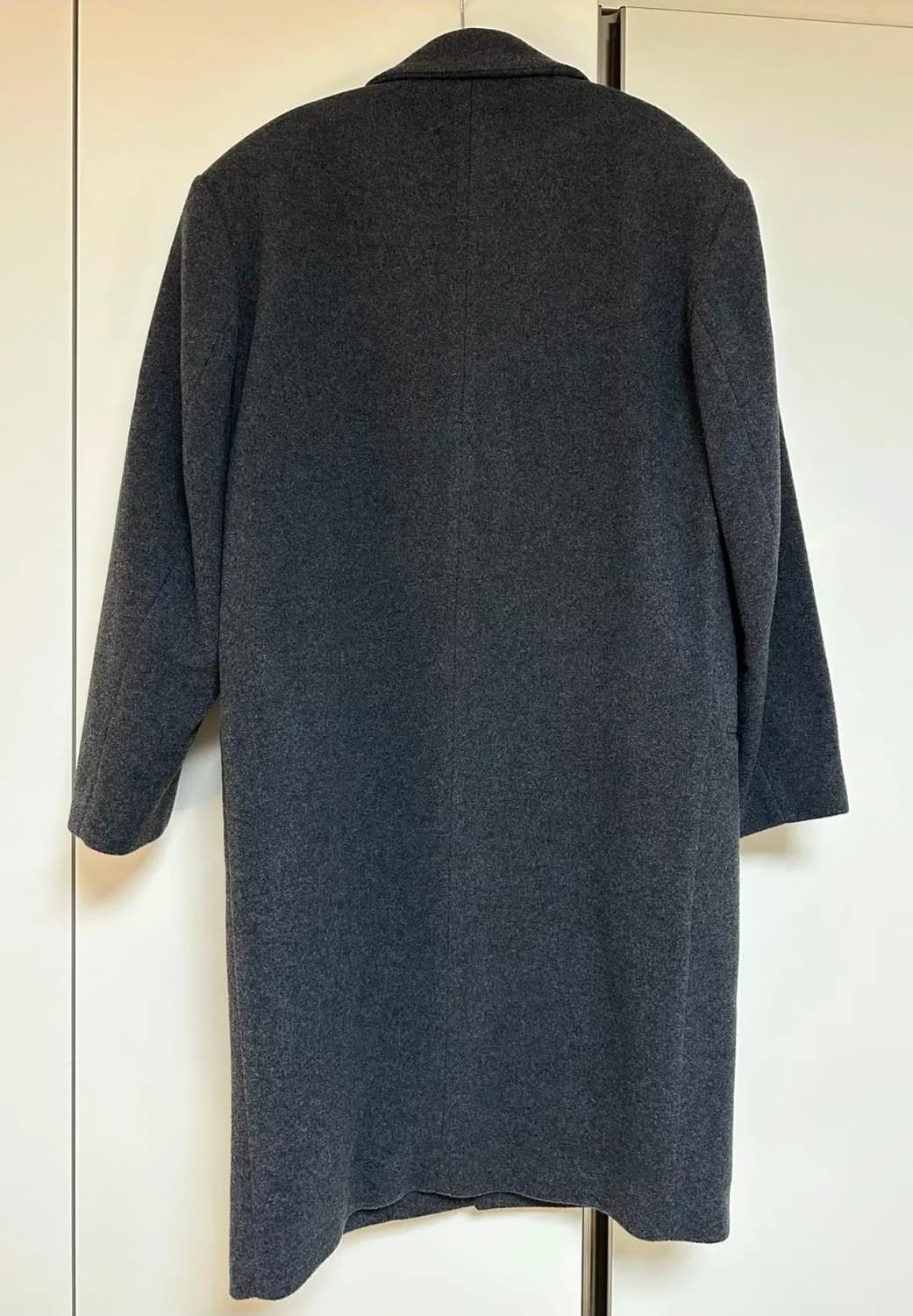 르메르 코트 소프트 펠트 울 체스터필드 코트 그레이 신 (오버사이즈 핏) 상품이미지2