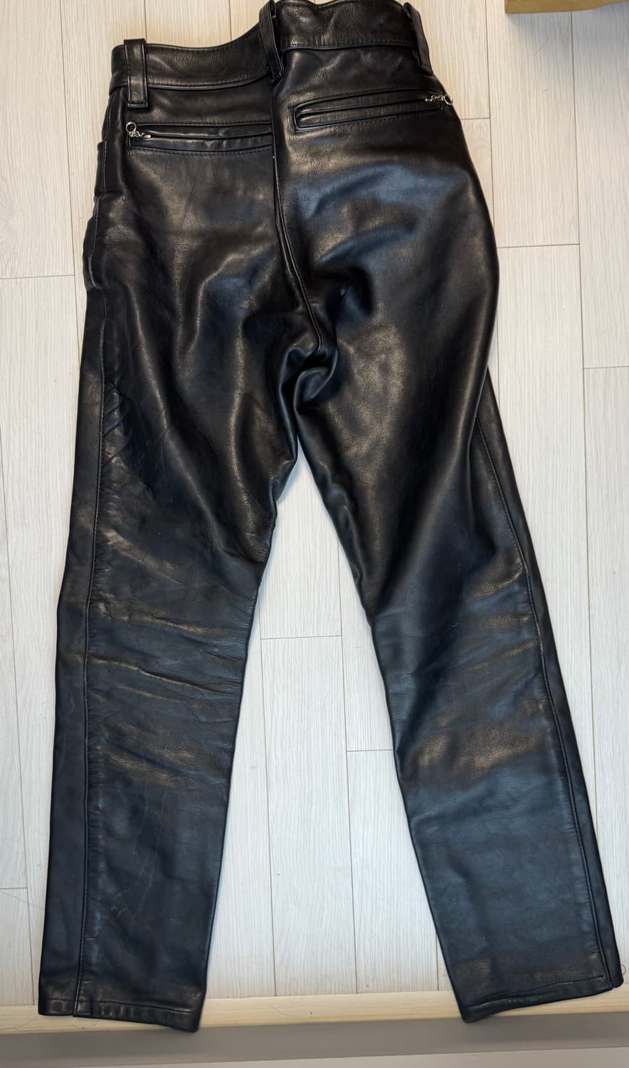 밴슨 레더 팬츠 상품이미지2