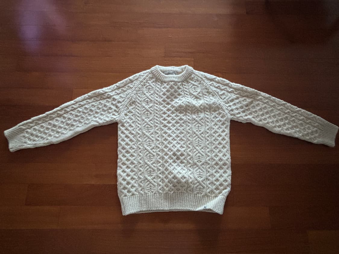 페레그린 허드슨 아란 점퍼 아이보리색 상품이미지1