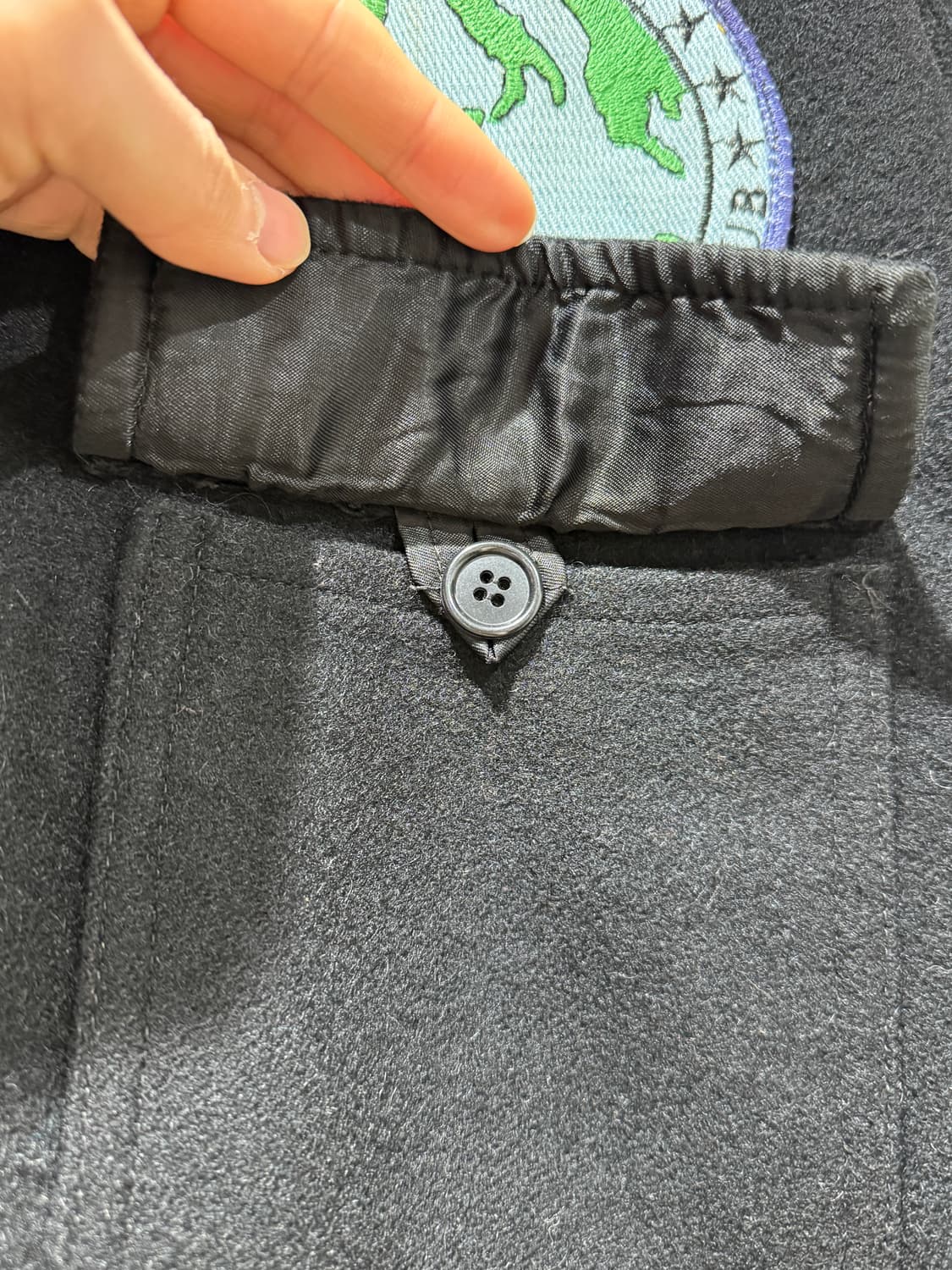 80s USN 수베니어 울 자켓 상품이미지4