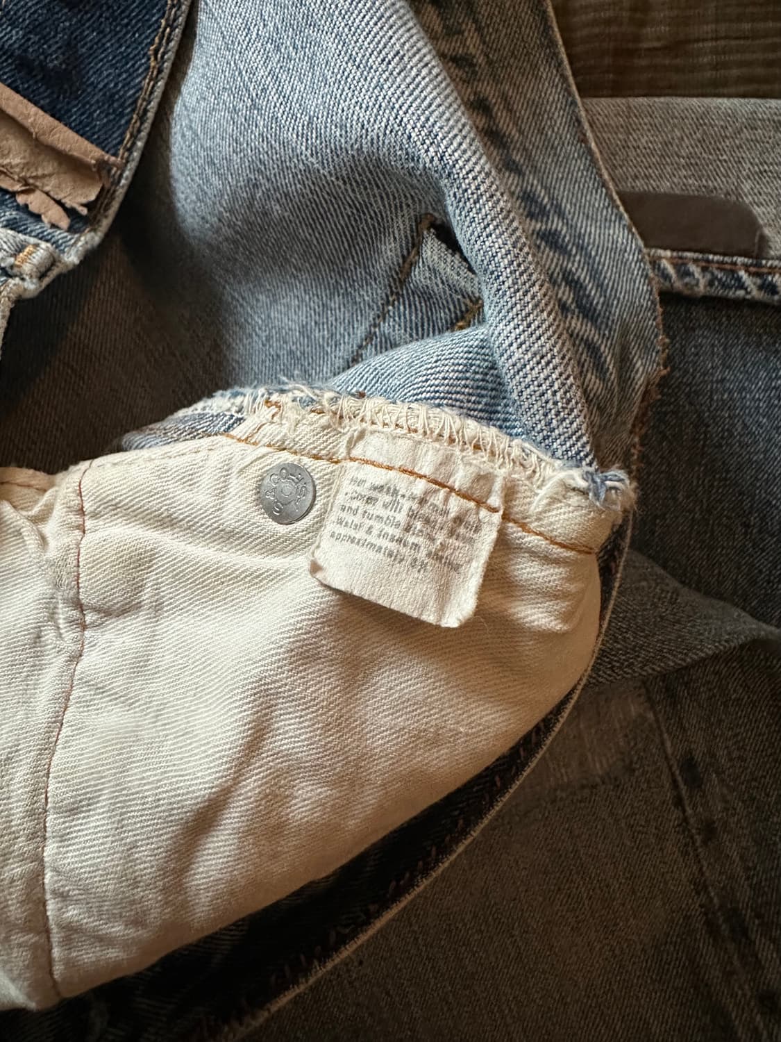 70s Levis 501 66전기 Selvedge Denim Pants 상품이미지10