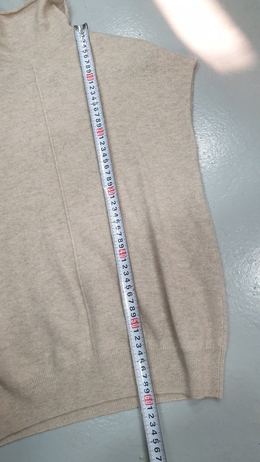 Basileia 캐시미어 니트 조끼 상품이미지4