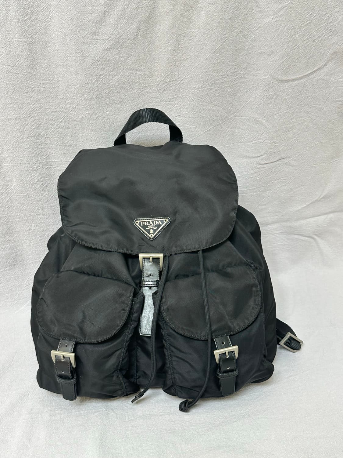 (상태굿)프라다 나일론 포코노 투포켓 백팩 미디움 상품이미지4