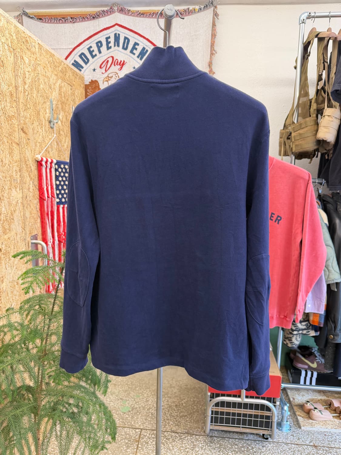 폴로 랄프로렌 네이비 하프짚업 상품이미지9