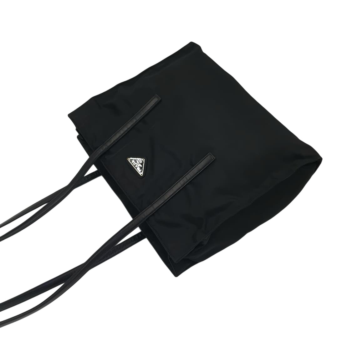 프라다 리나일론 삼각로고 블랙 미듐 숄더백 B6222 상품이미지4