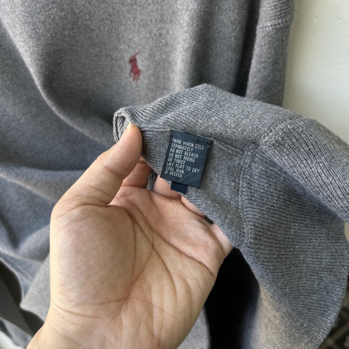 16804 - 폴로 랄프로렌 그레이 니트 상품이미지4
