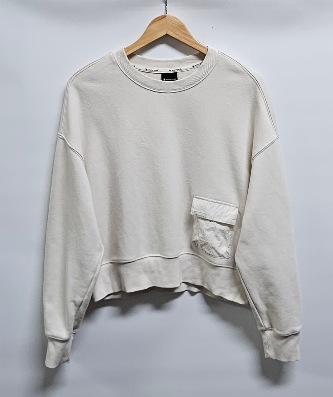 스노우피크 여성 포켓 맨투맨 85 상품이미지1