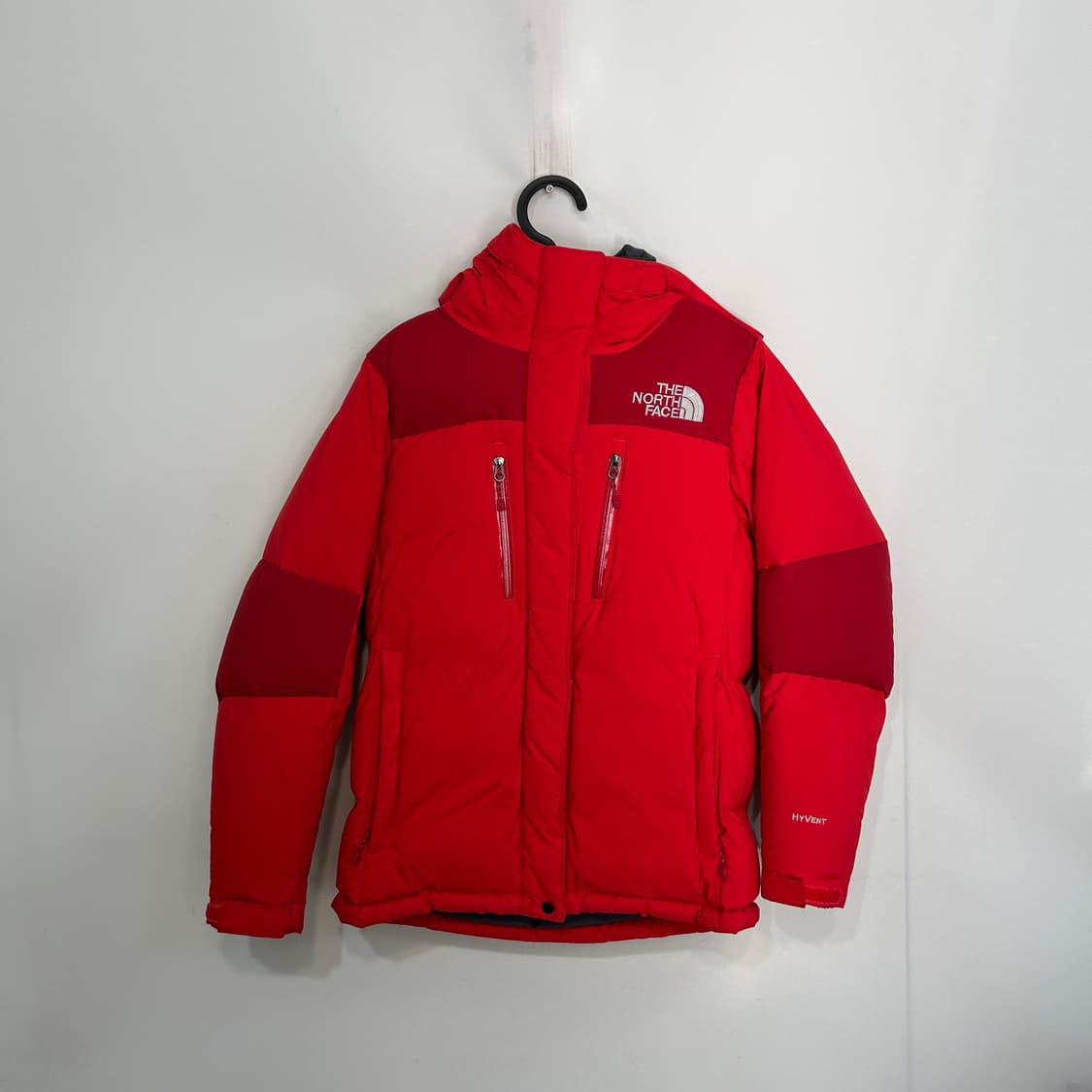 노스페이스 여성 구스다운 패딩 85 상태최상 레드 상품이미지1