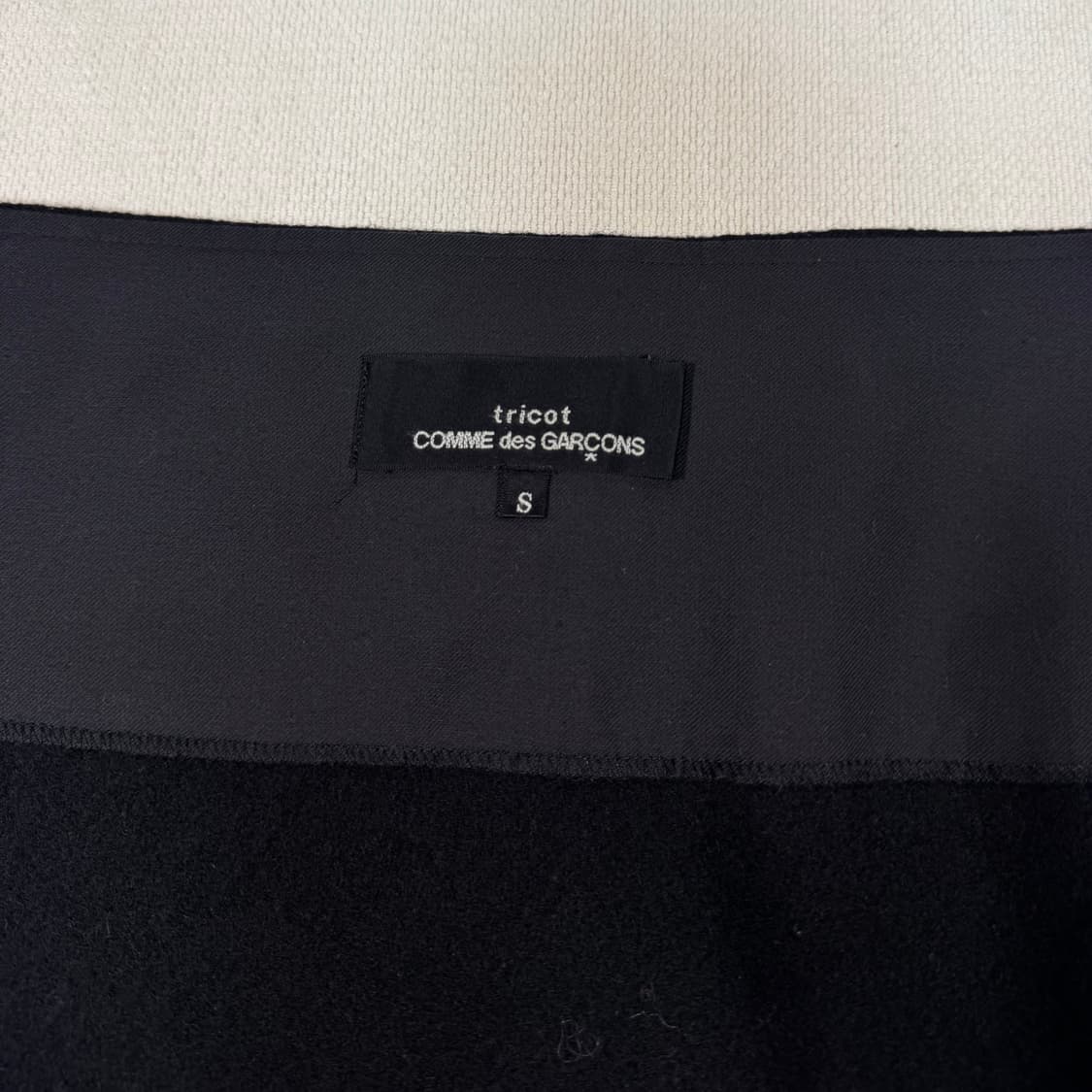 Zipper Wool Long Black Skirt 상품이미지6