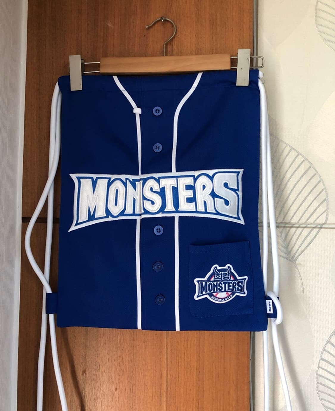 최강야구/최강몬스터즈굿즈 유니폼가방/짐색(원정) 상품이미지1
