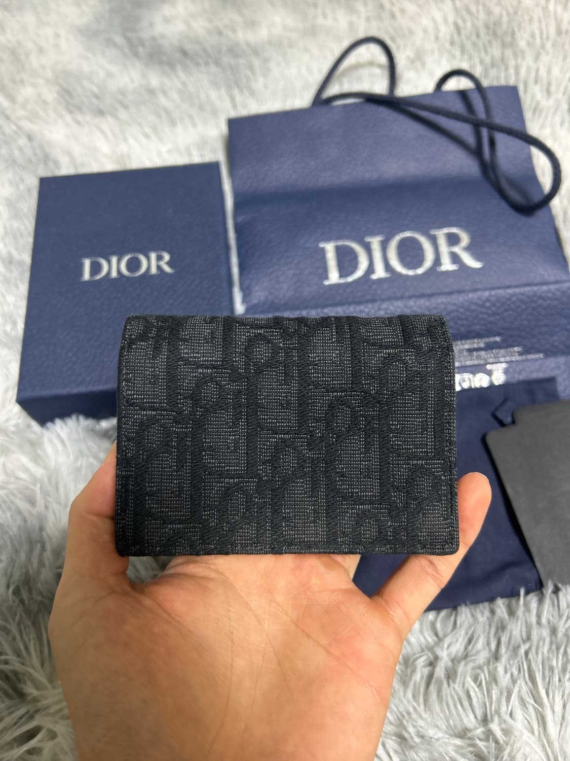 디올 비즈니스 카드홀더 지갑 상품이미지3