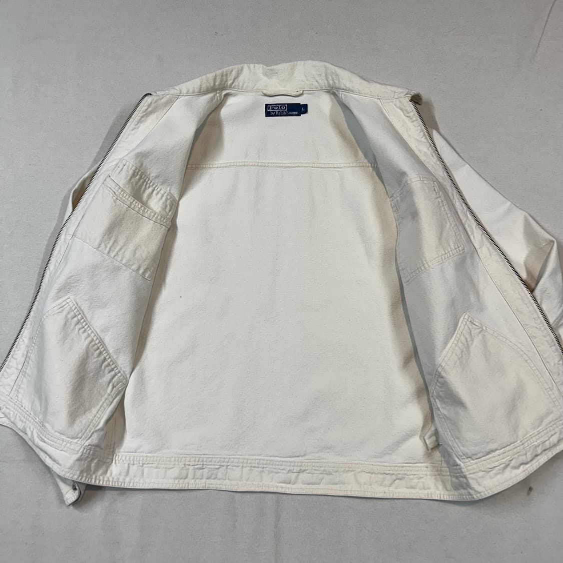 L) 폴로 랄프로렌 도네갈 91-B 드리즐러 캔버스 워크 자켓 상품이미지5