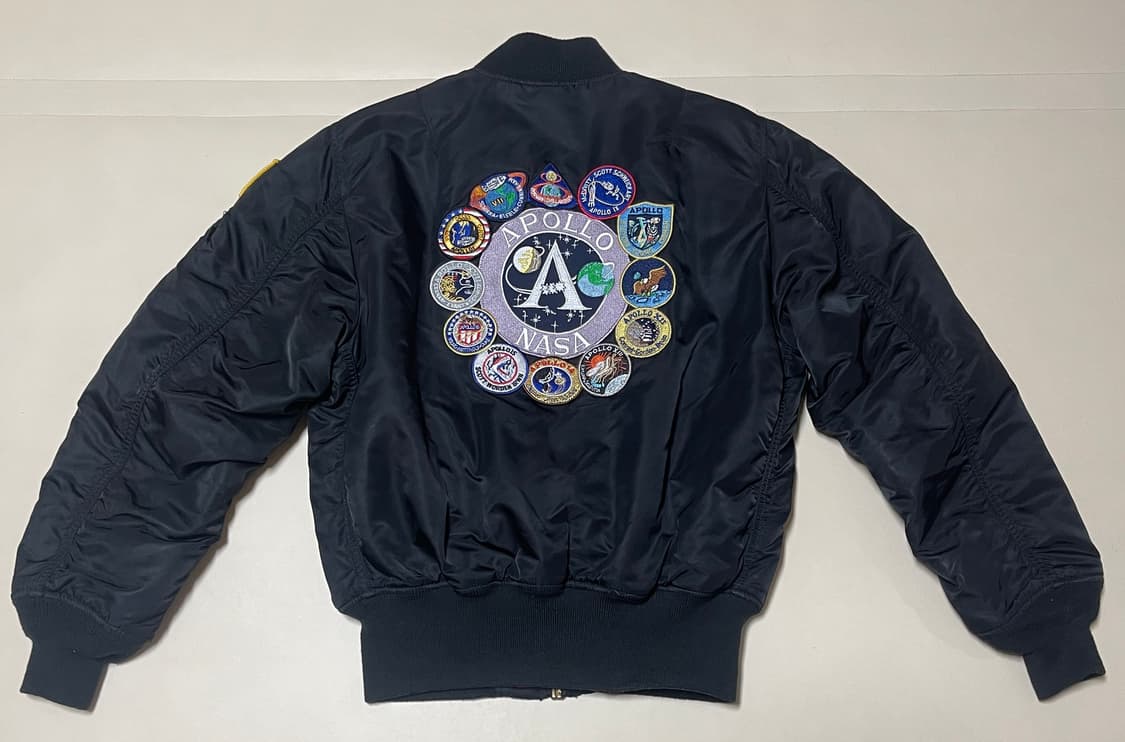 알파인더스트리 MA-1 NASA 아폴로 항공점퍼 상품이미지2