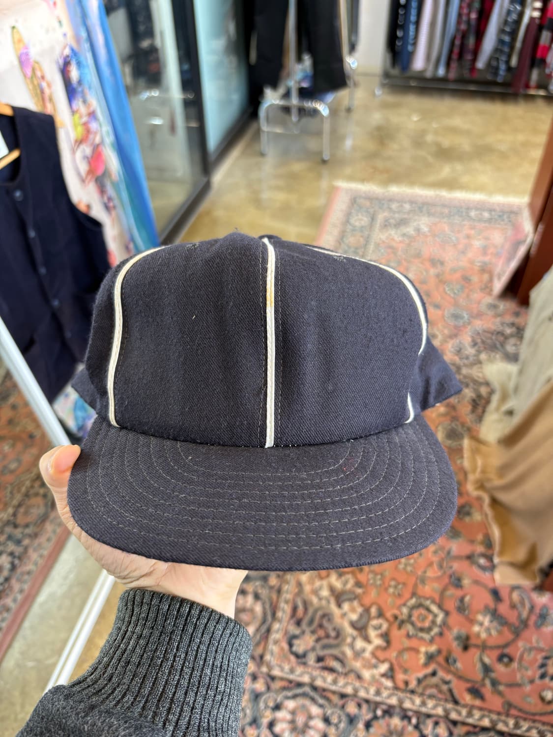 70s USA Stevens Caps 6패널 스냅캡 상품이미지2