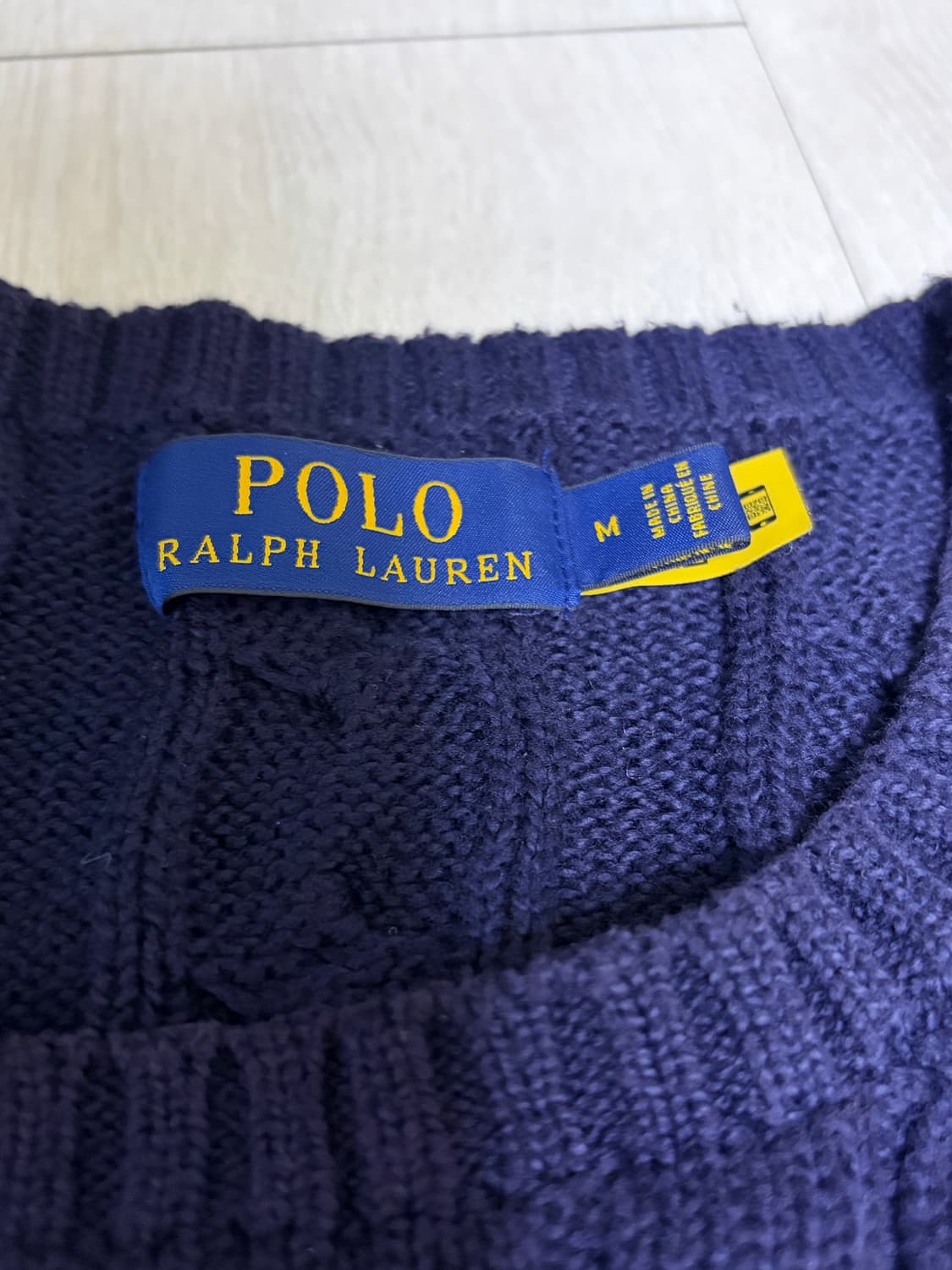 폴로 랄프로렌 케이블 니트  상품이미지4