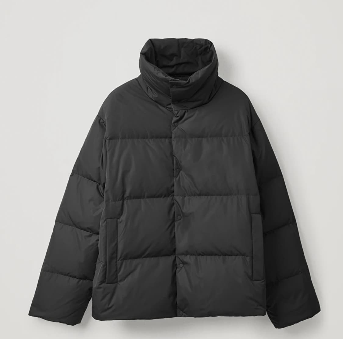 [L] COS 푸퍼 패딩 블랙 상품이미지1