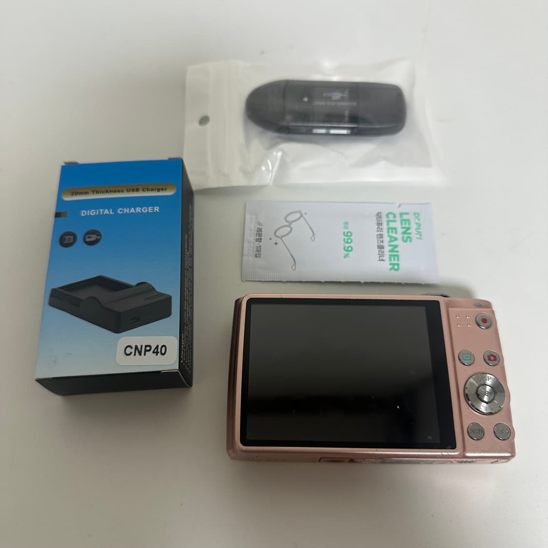 카시오 엑슬림 z400 핑크 상품이미지3