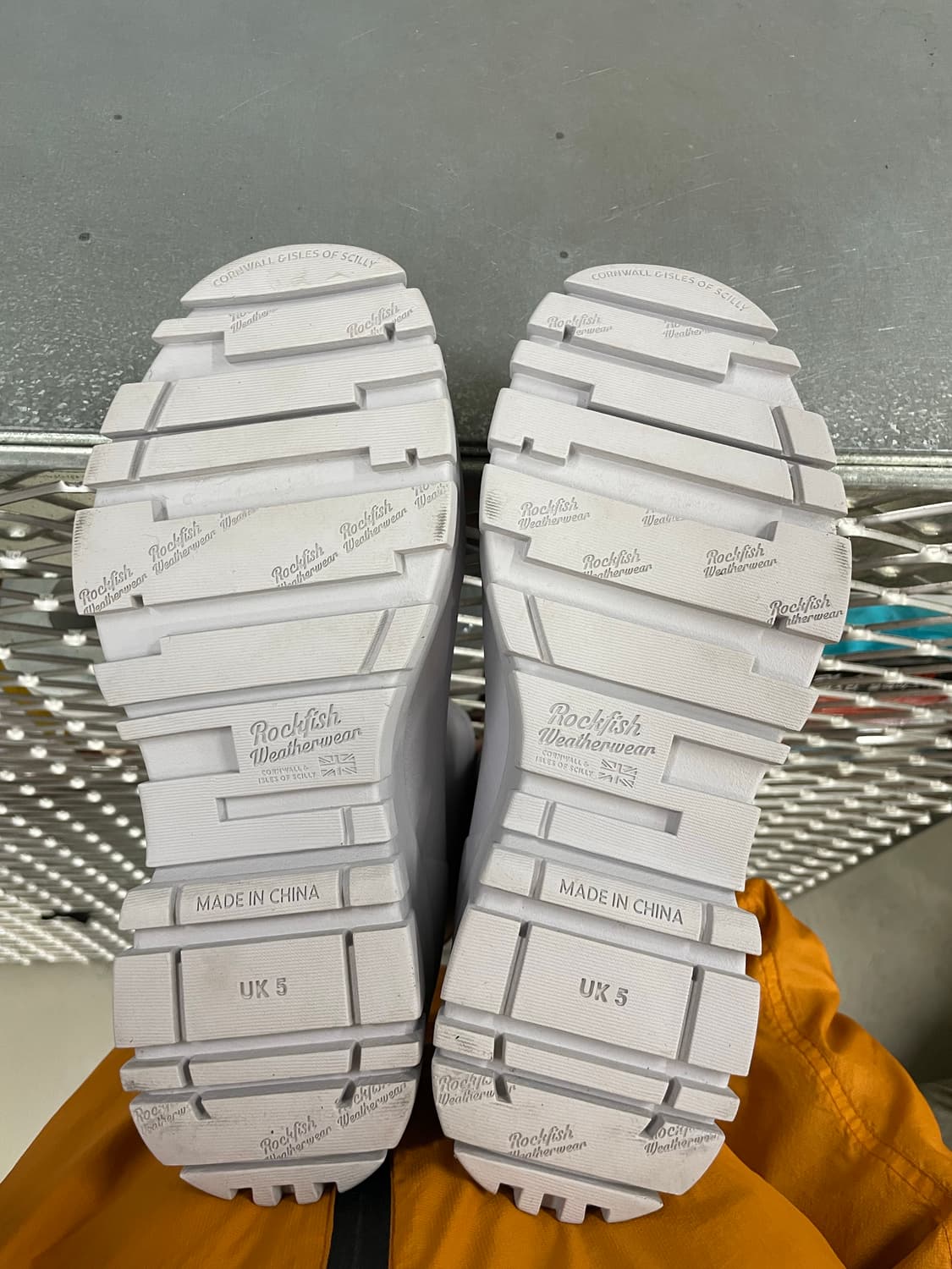 락피쉬 플랫폼 레인부츠 uk5 상품이미지6