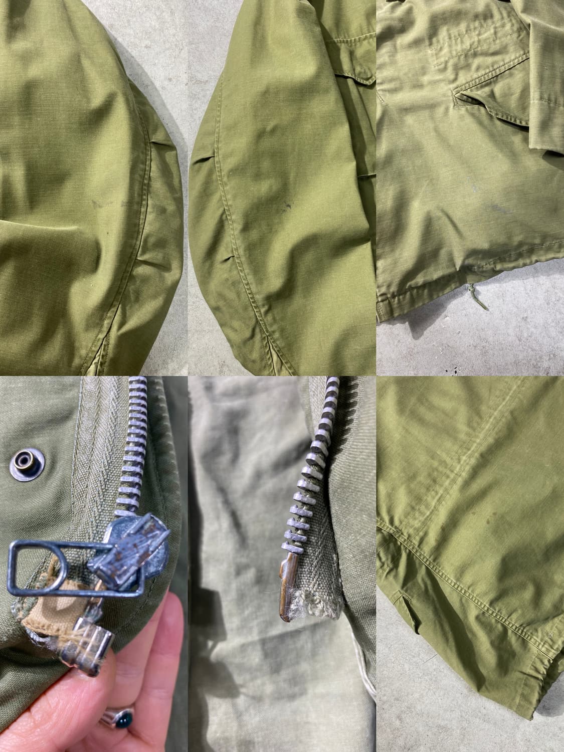 [L-XL] 6-70s U.S.ARMY 미군 오리지널 M65 필드자켓 상품이미지9