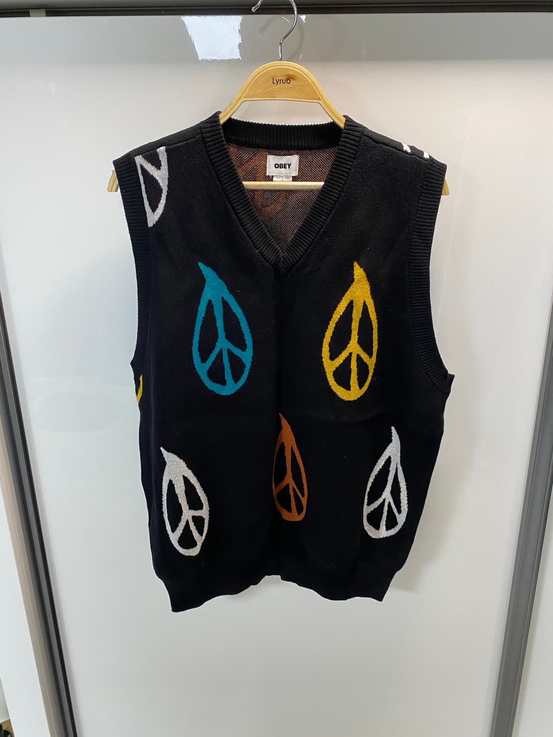 오베이 니트 조끼 L 상품이미지1