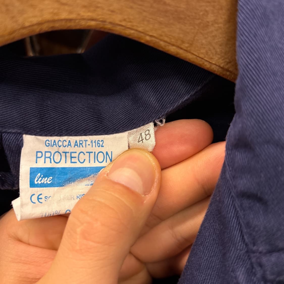 90s 숏카라 프렌치워크자켓 / 초어자켓 이태리생산 N975 상품이미지9