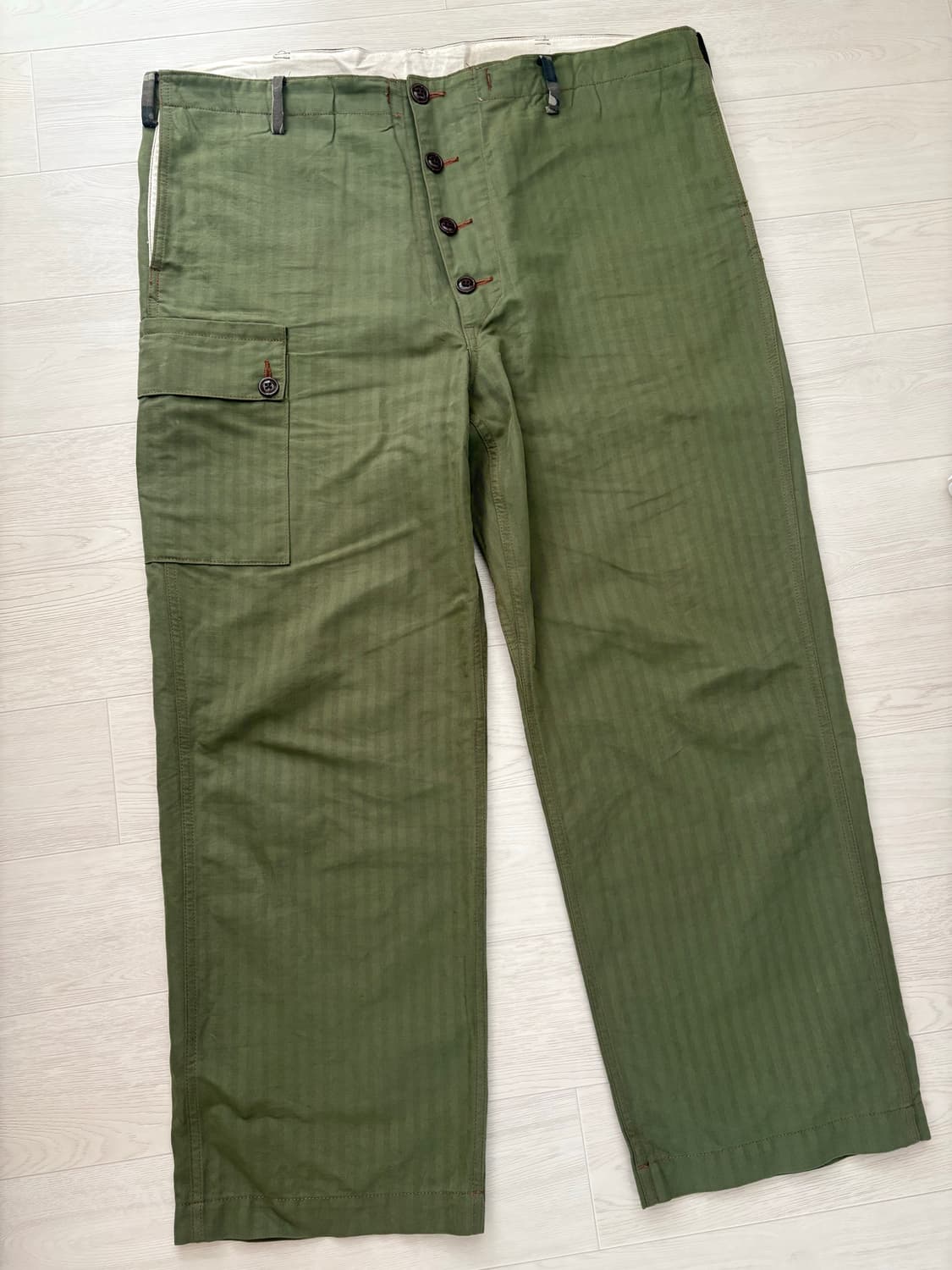 cushman 쿠시맨 lot.22250 헤링본 팬츠 상품이미지3