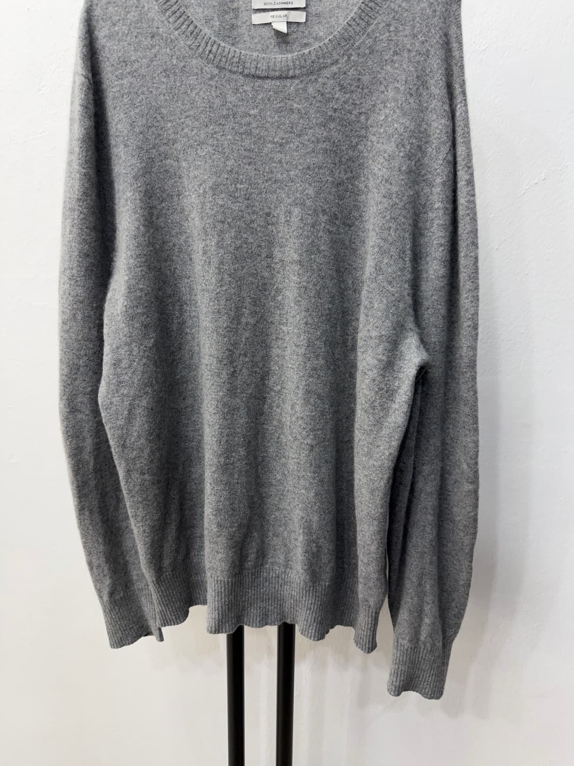 정품) COS 코스 남성 엘보 패치 캐시미어100 니트 XL 상품이미지4