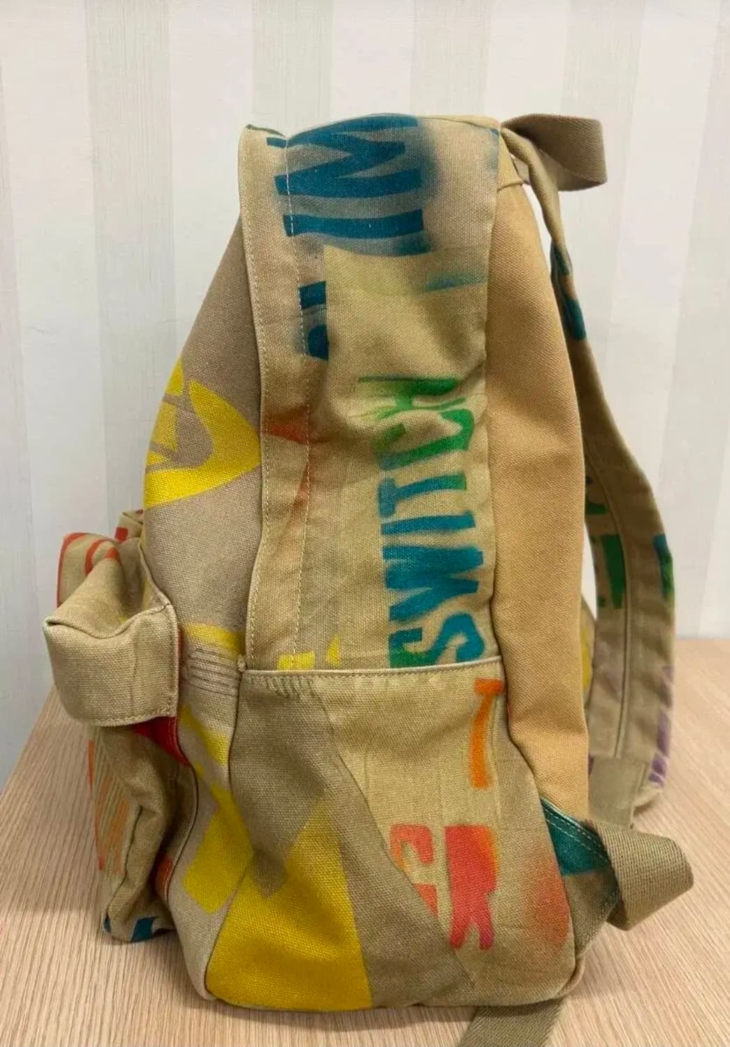 비비안 웨스트우드 락시크 캔버스 백팩 상품이미지3