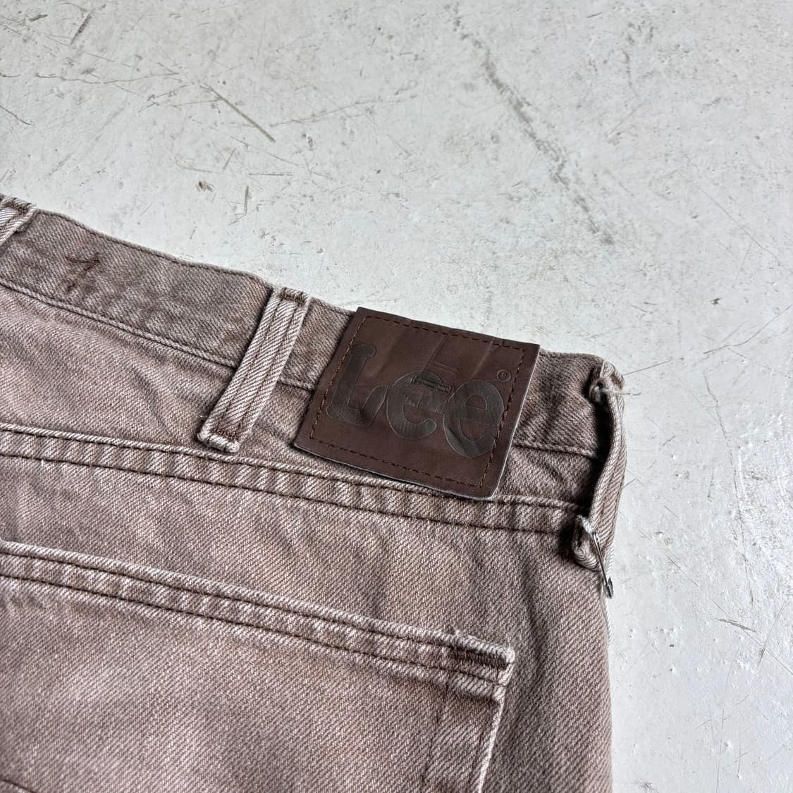 00s LEE 빈티지 데님팬츠 34x32 상품이미지8