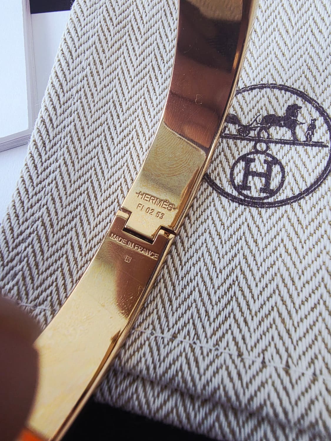 에르메스 클릭아슈 화이트골드pm 상품이미지3