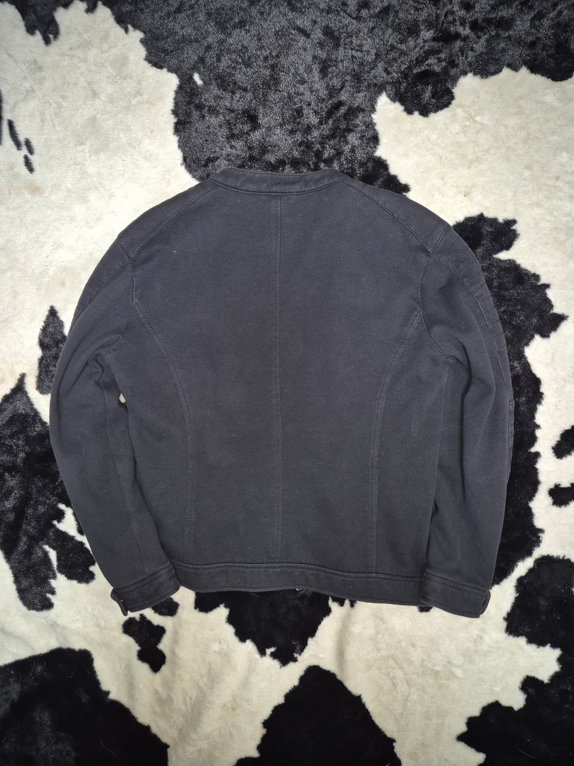 자라 코튼 싱글 라이더 자켓 XL 상품이미지3