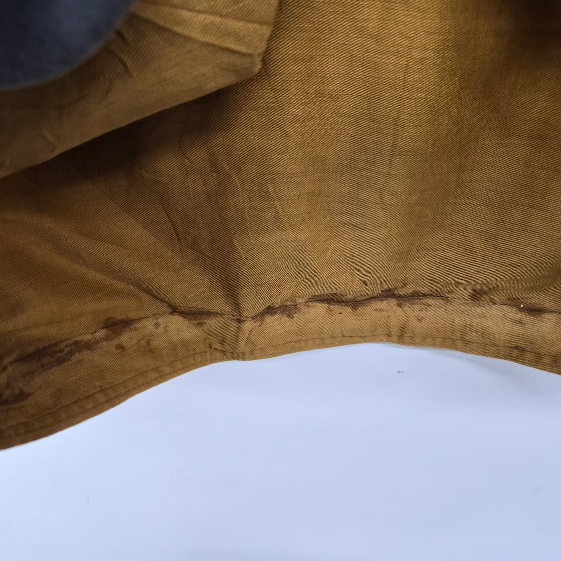 빈티지 워크 자켓 브라운 코듀로이 카라 남성 L 상품이미지6