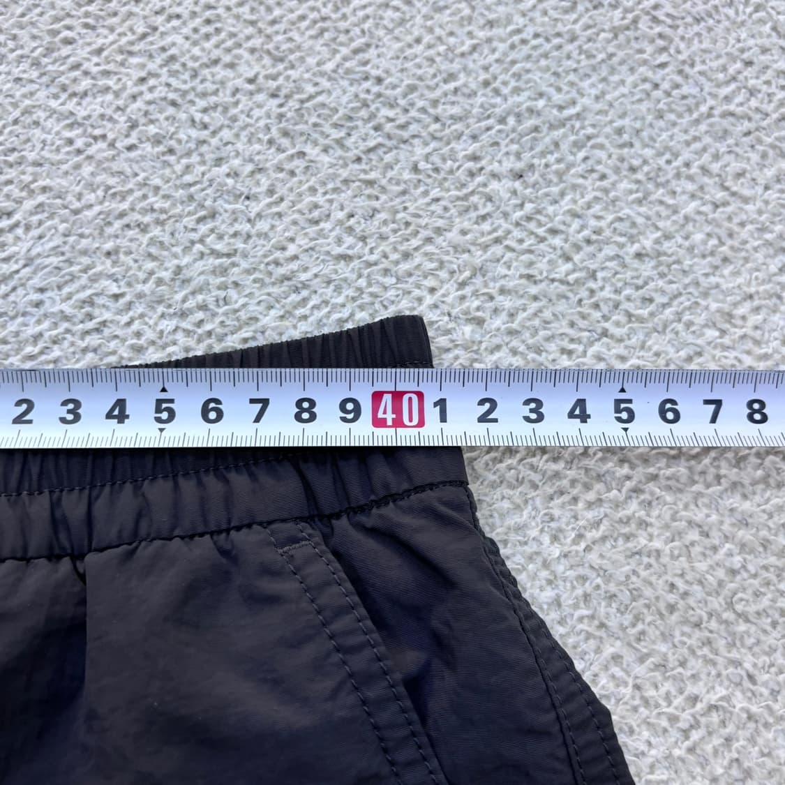 34 무신사스탠다드 남성 밴딩 나일론 반바지 0622E 상품이미지4