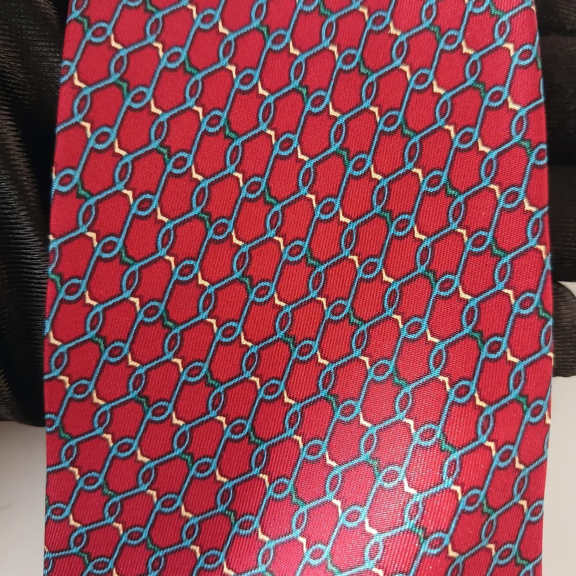 니나리치 실크 마이크로 패턴 넥타이 8.6cm A+~A등급 A19169
 상품이미지7