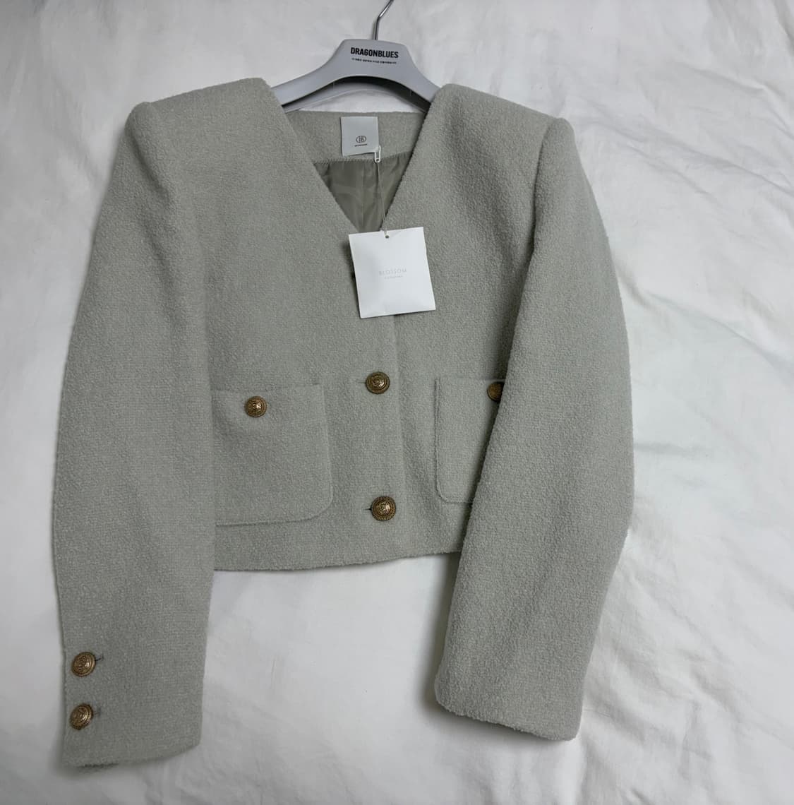 블러썸에이치컴퍼니 코 브이넥 자켓 상품이미지1