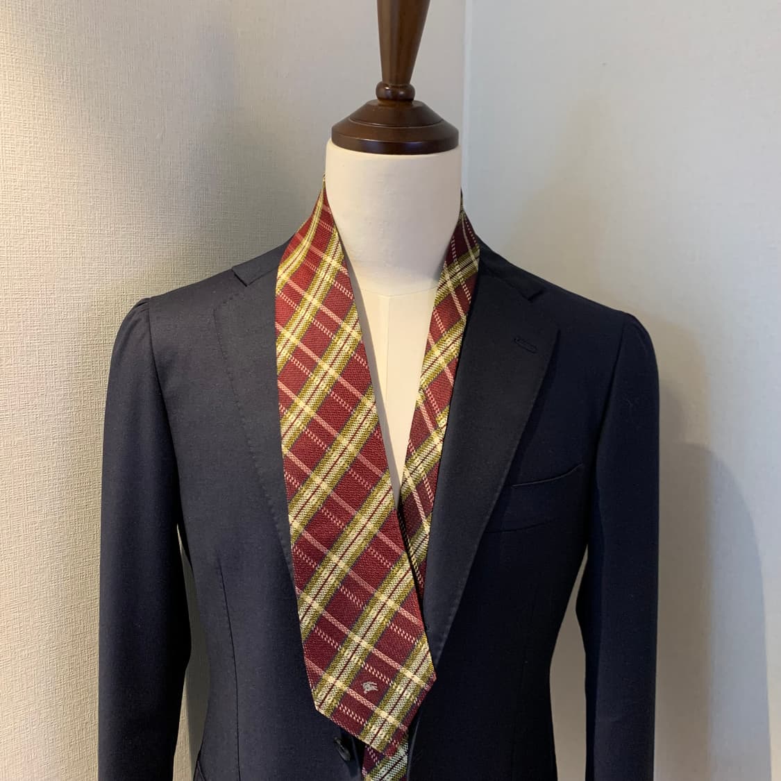 버버리(BURBERRY) 노바체크 명품넥타이 100실크 A등급 8.8cm 상품이미지1