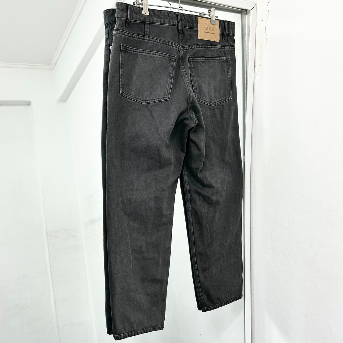 Ami 아미 24FW 흑청 데님 팬츠 상품이미지4