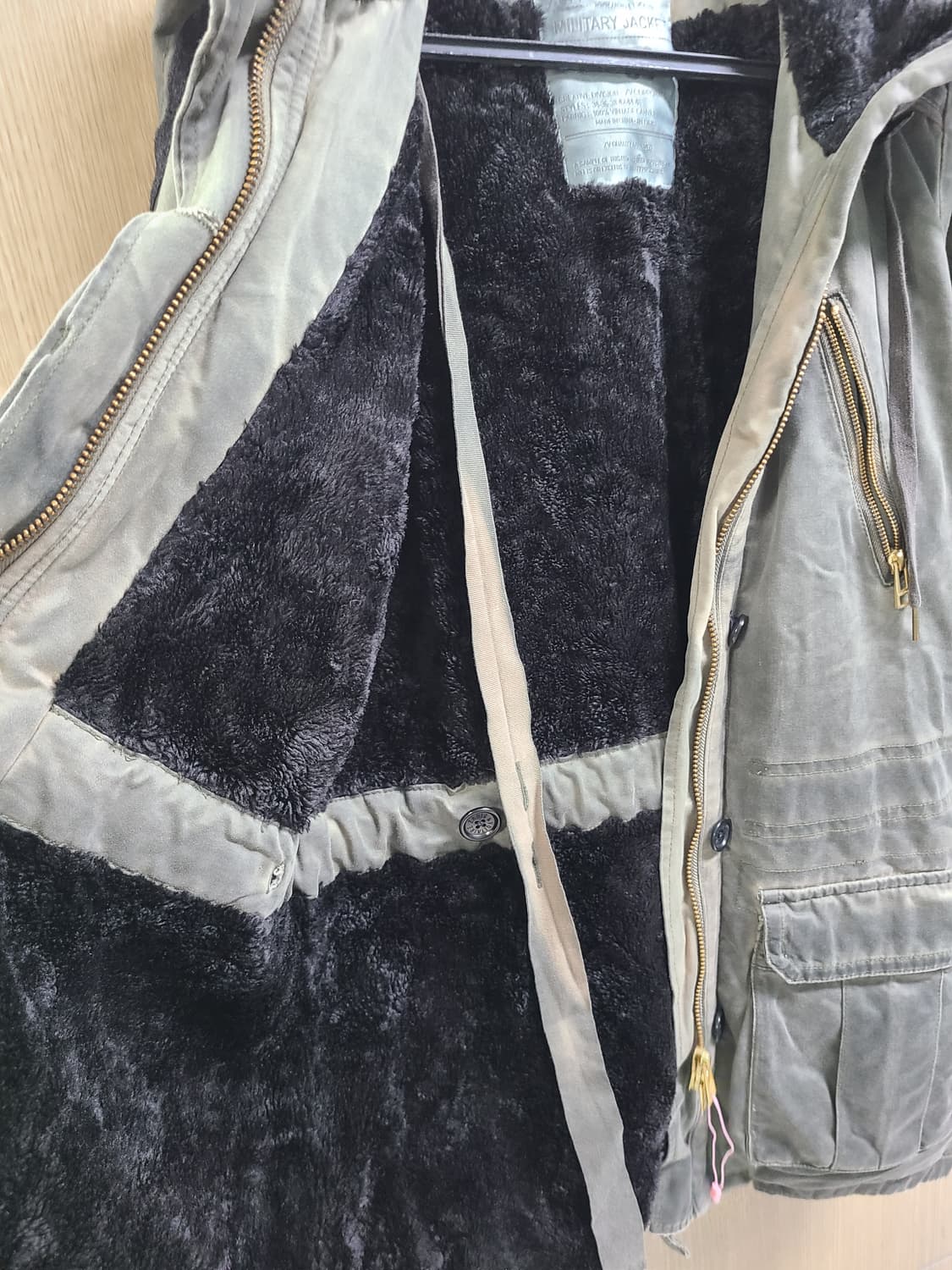 쟈딕앤볼테르 밀리터리 자켓 퍼 야상 상품이미지3