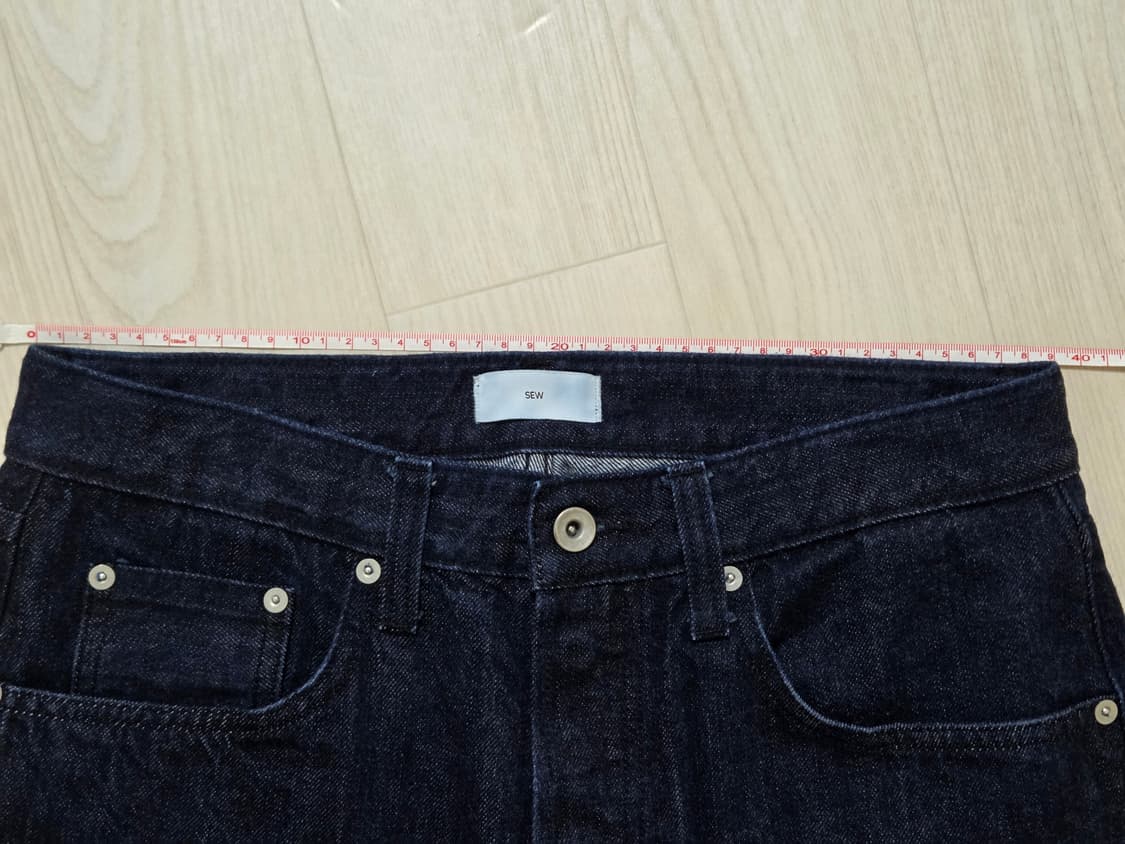 SEW 스트레이트 셀비지 데님 논워시드 2사이즈 상품이미지3