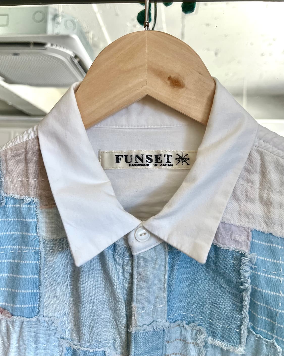 FUNSET OF ART Boro Patch-Work Shirt 상품이미지4
