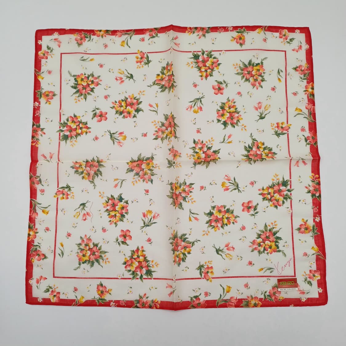 겐조 손수건 스카프 3장 세트 [JRCFSB11735-154-1] 상품이미지4