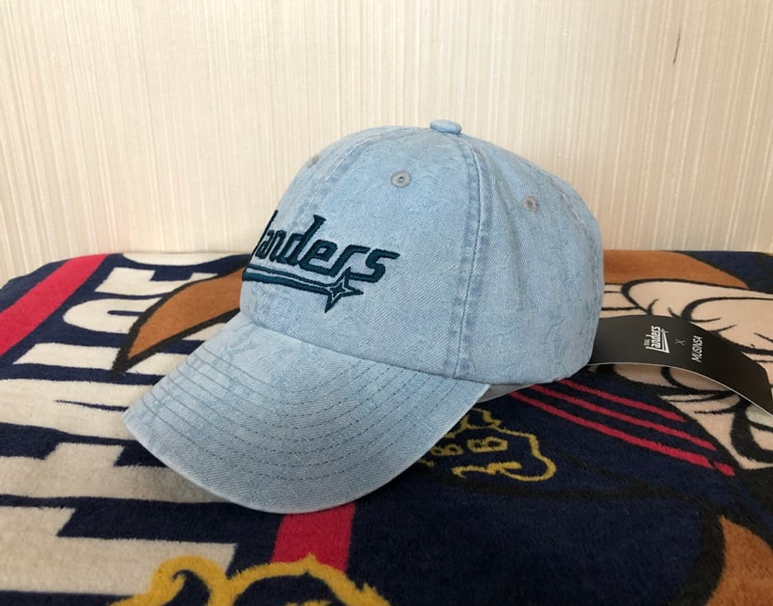 KBO SSG랜더스X무신사 김광현 2000K기념 데님볼캡 상품이미지2