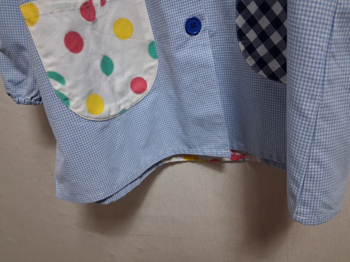 일본빈티지 긴팔소매 케릭터 앞치마 케릭터 에이프런 77까지
 상품이미지6